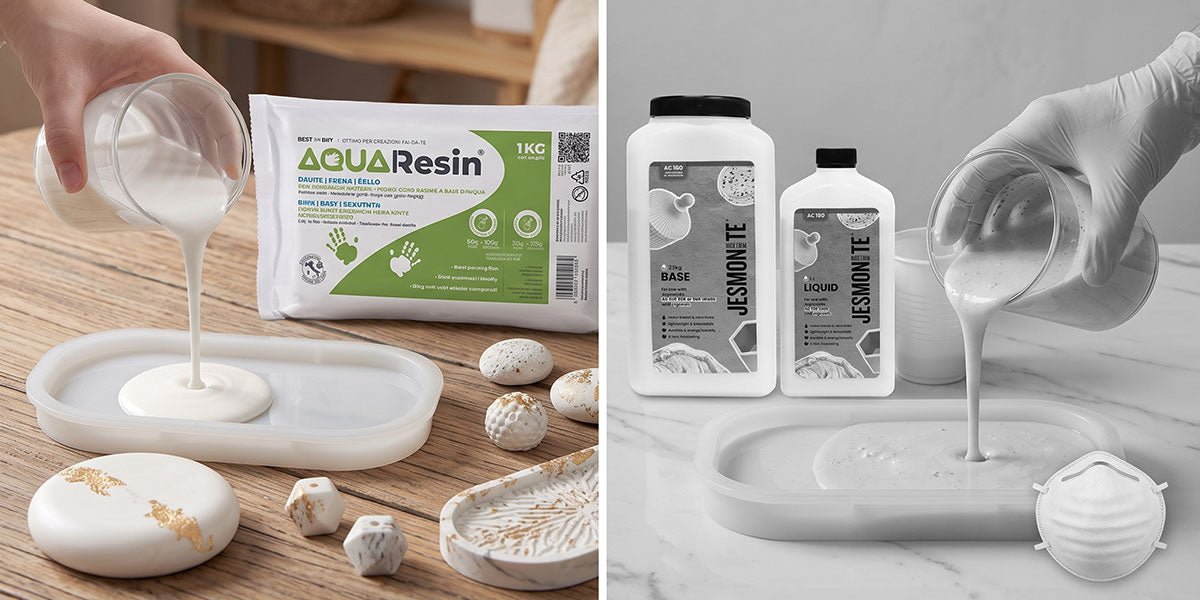 Aqua Resin vs Jesmonite: differenze reali, non solo teoriche - Aqua Resin