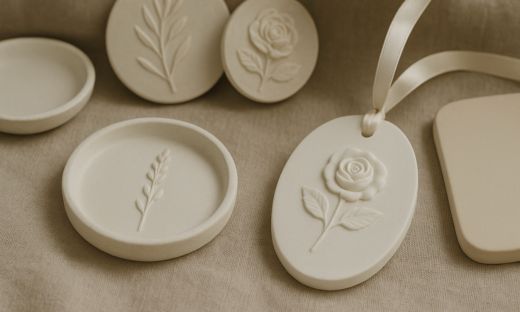 Decorazioni fatte a mano con Aqua Resin: l’eleganza dell’effetto porcellana