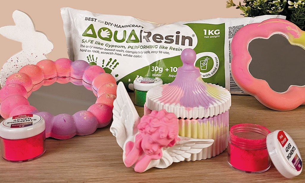 Scatoline personalizzate in eco-resina: regali artigianali - Aqua Resin