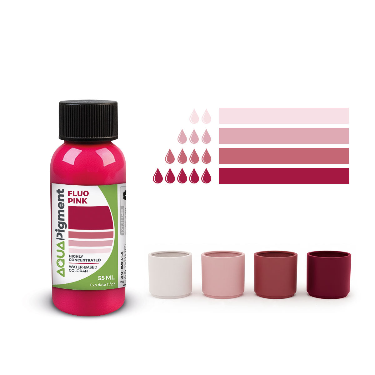 Aqua Pigment – Pigment Liquide Concentré pour Aqua Resin et Plâtre