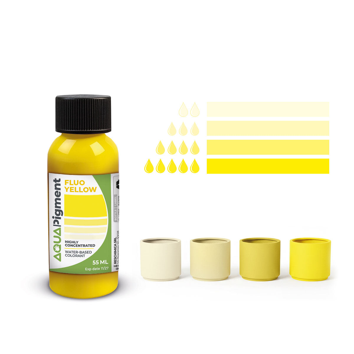 Aqua Pigment – Pigment Liquide Concentré pour Aqua Resin et Plâtre