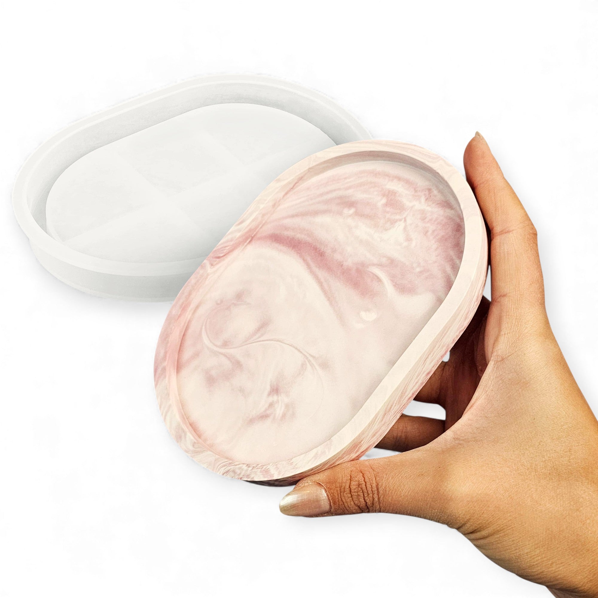 Moule ovale chic – Plateau moyen-bas