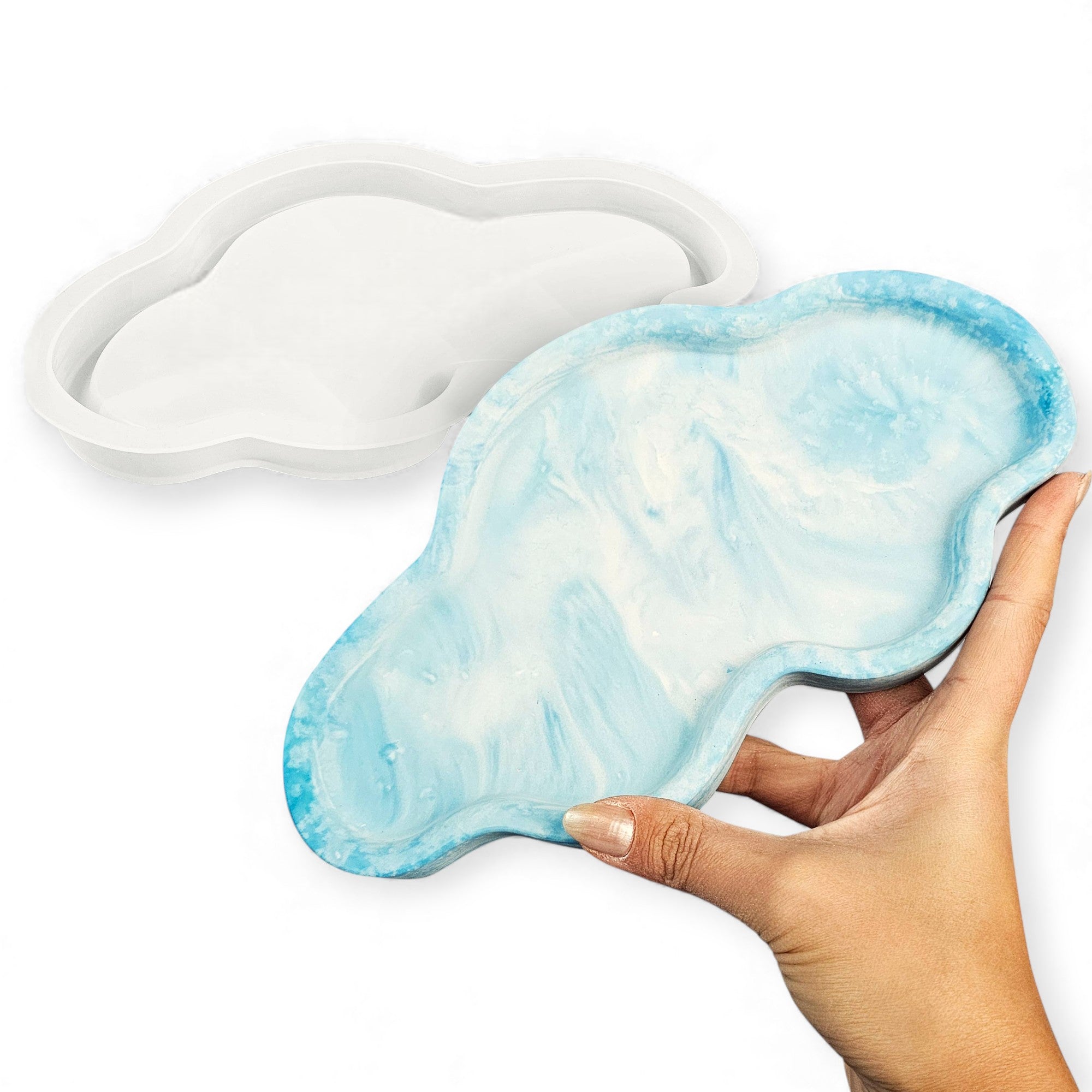 Moule irrégulier – Plateau asymétrique moderne