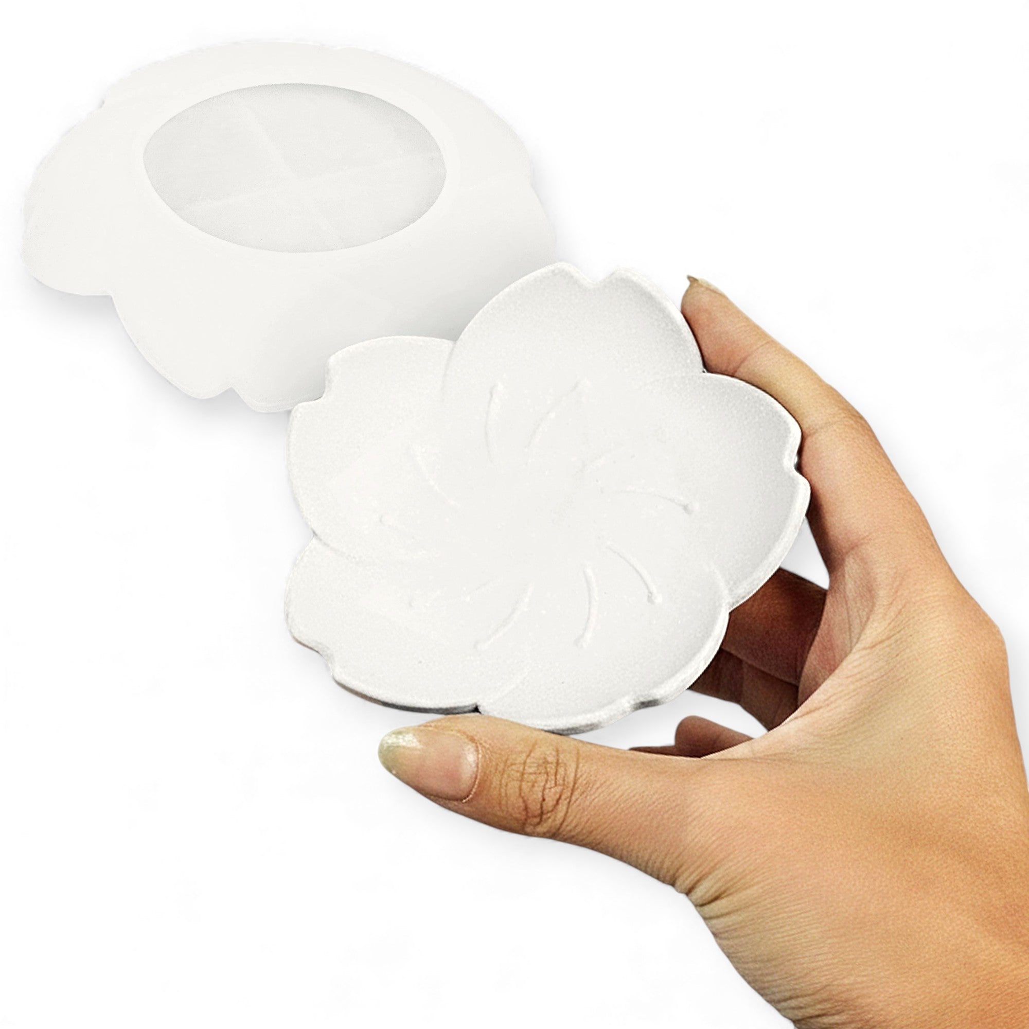 Moule à assiette à fleurs – Assiette décorative à pétales