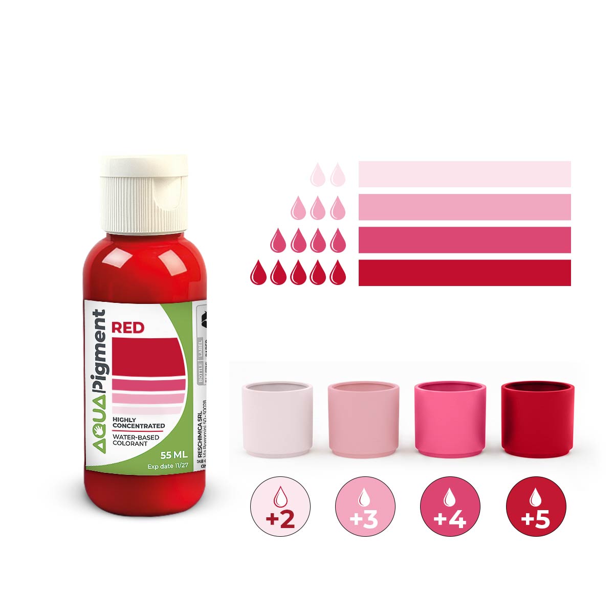Aqua Pigment – Pigmenti Concentrati per Aqua Resin - Aqua Resin