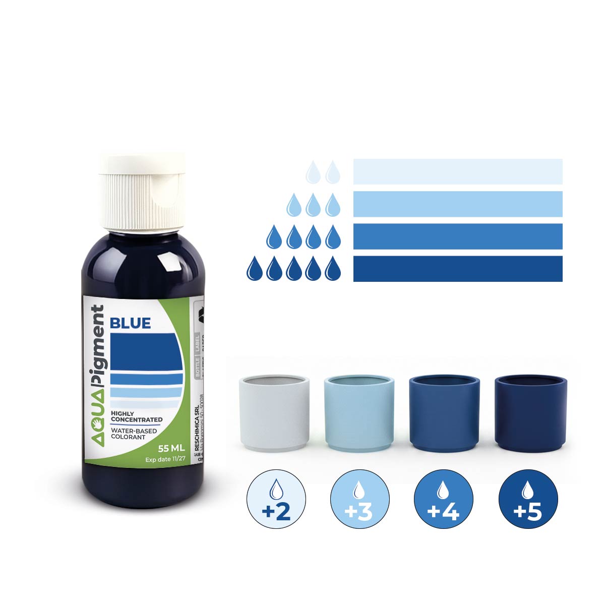 Aqua Pigment – Pigmenti Concentrati per Aqua Resin - Aqua Resin