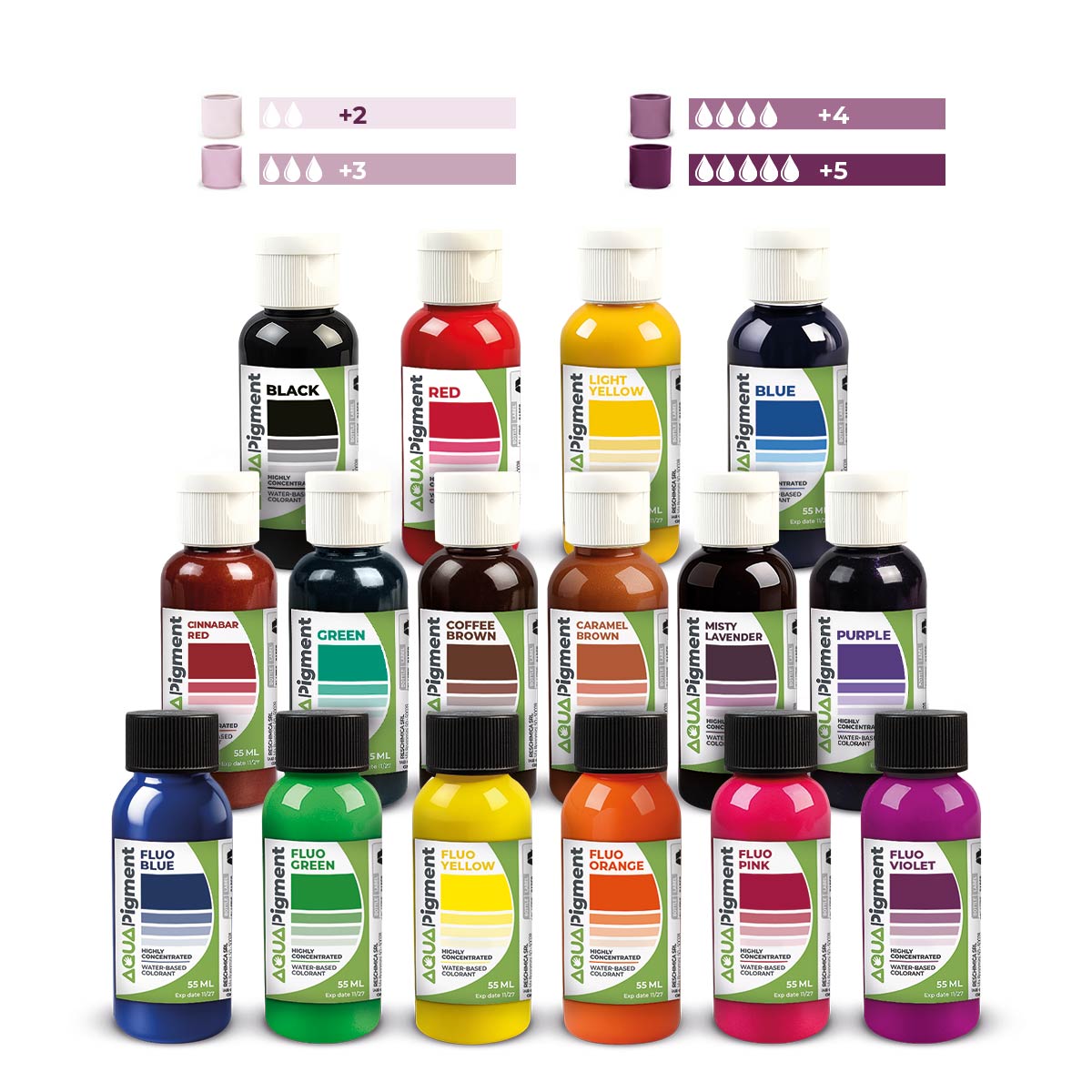Aqua Pigment – Pigments Concentrés pour Aqua Resin