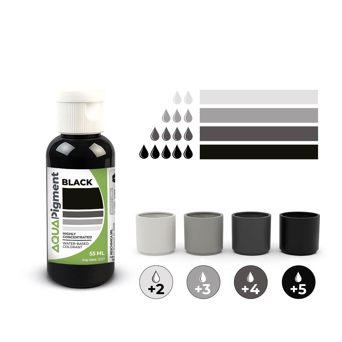Aqua Pigment – Pigments Concentrés pour Aqua Resin