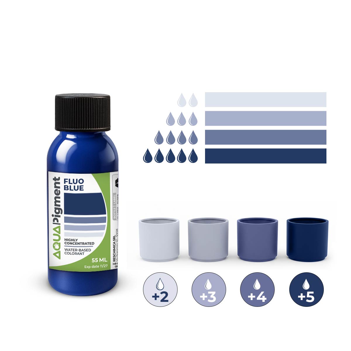 Aqua Pigment – Pigments Concentrés pour Aqua Resin