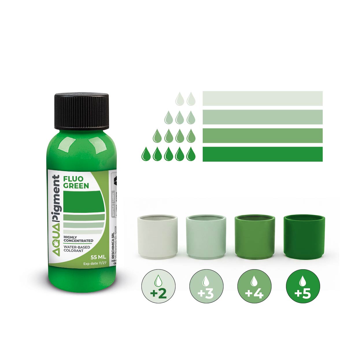Aqua Pigment – Pigments Concentrés pour Aqua Resin