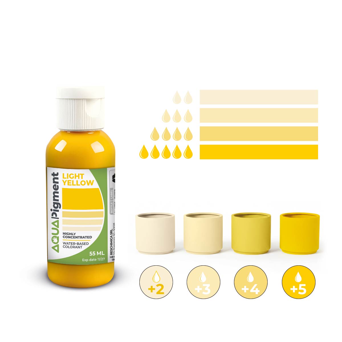 Aqua Pigment – Pigments Concentrés pour Aqua Resin