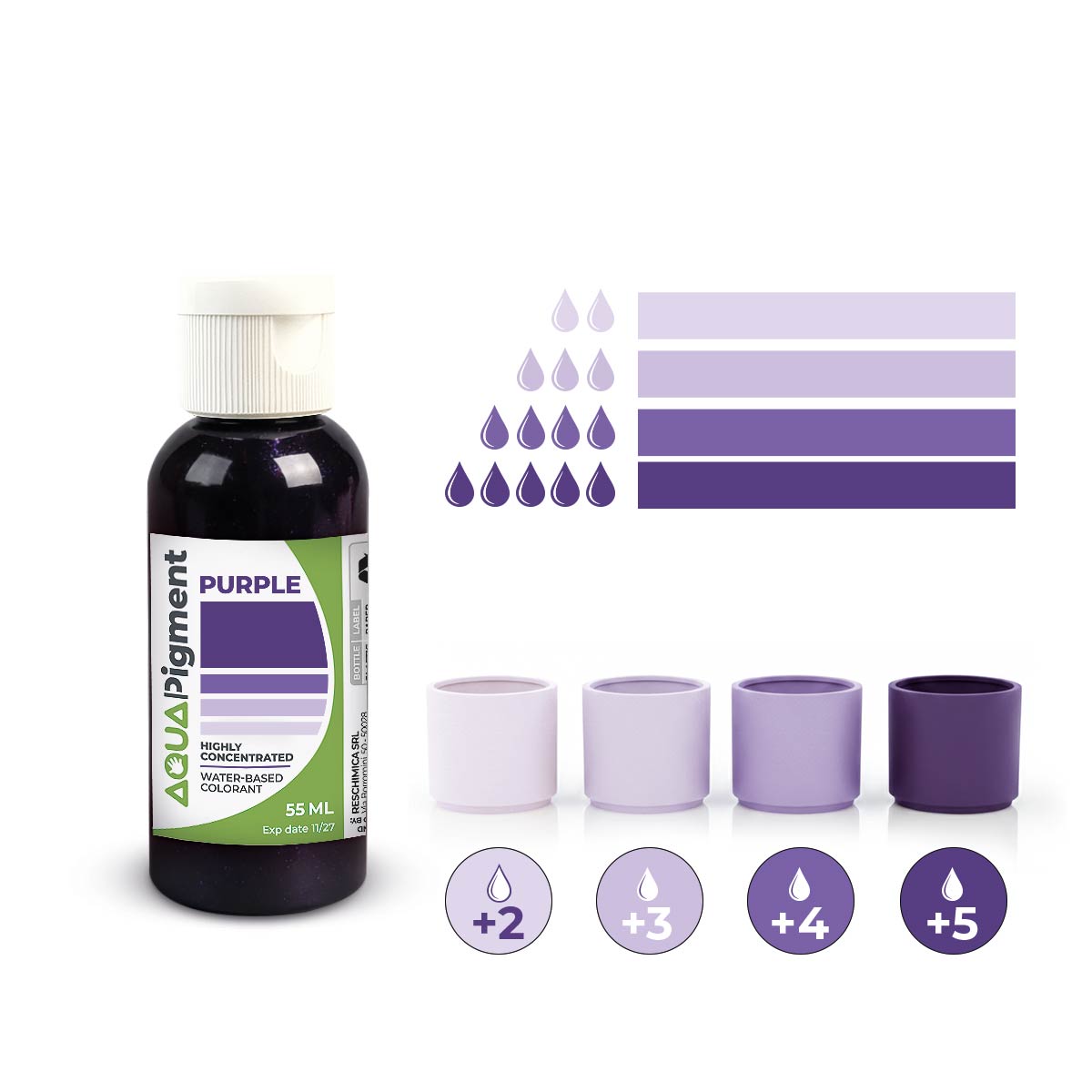 Aqua Pigment – Pigments Concentrés pour Aqua Resin