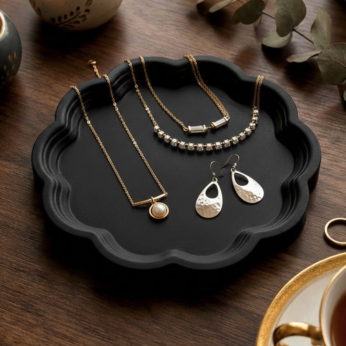 Aqua Resin Black Kit Kit créatif noir pour décoration moderne