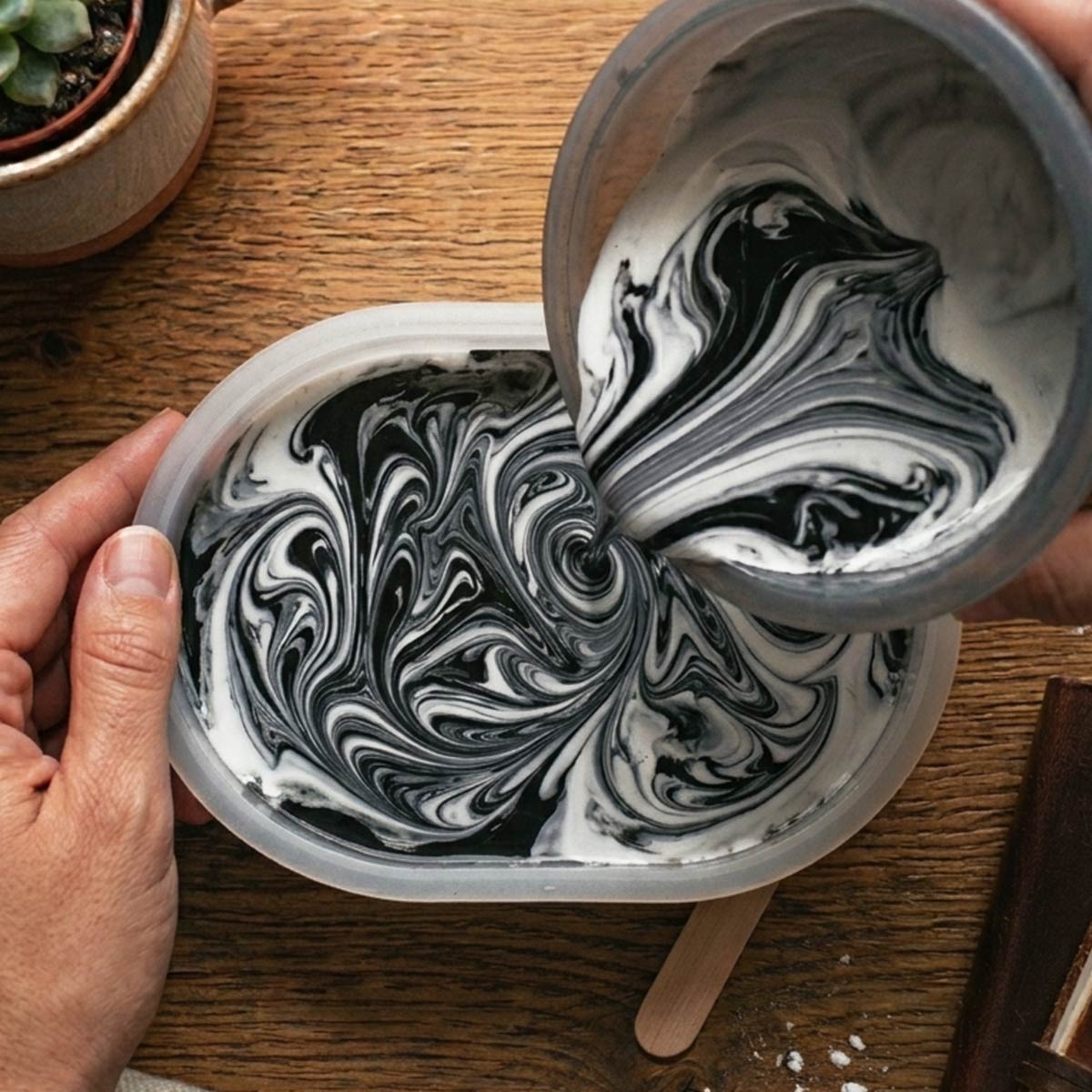 Aqua Resin Effetto Marmo Kit – Black & White Edition - Aqua Resin