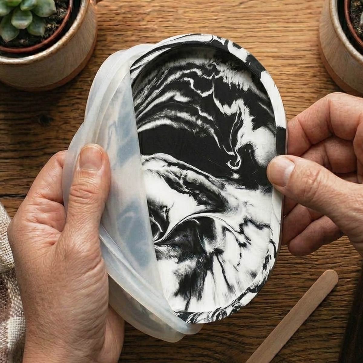 Aqua Resin Effetto Marmo Kit – Black & White Edition - Aqua Resin