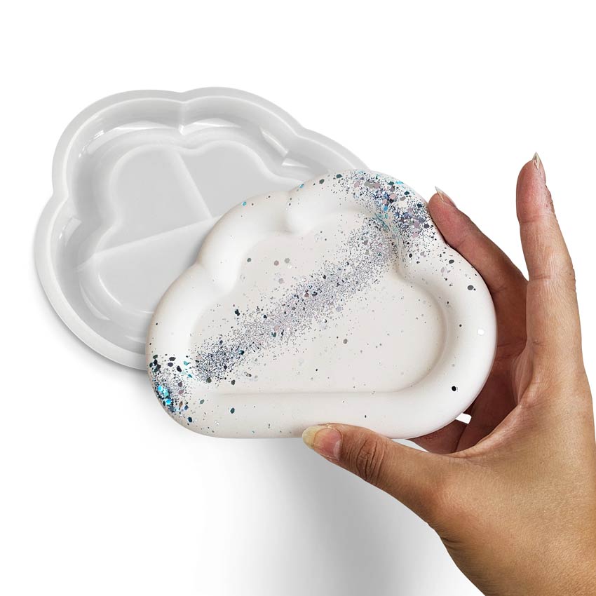 Stampo svuotatasche nuvola - Aqua Resin
